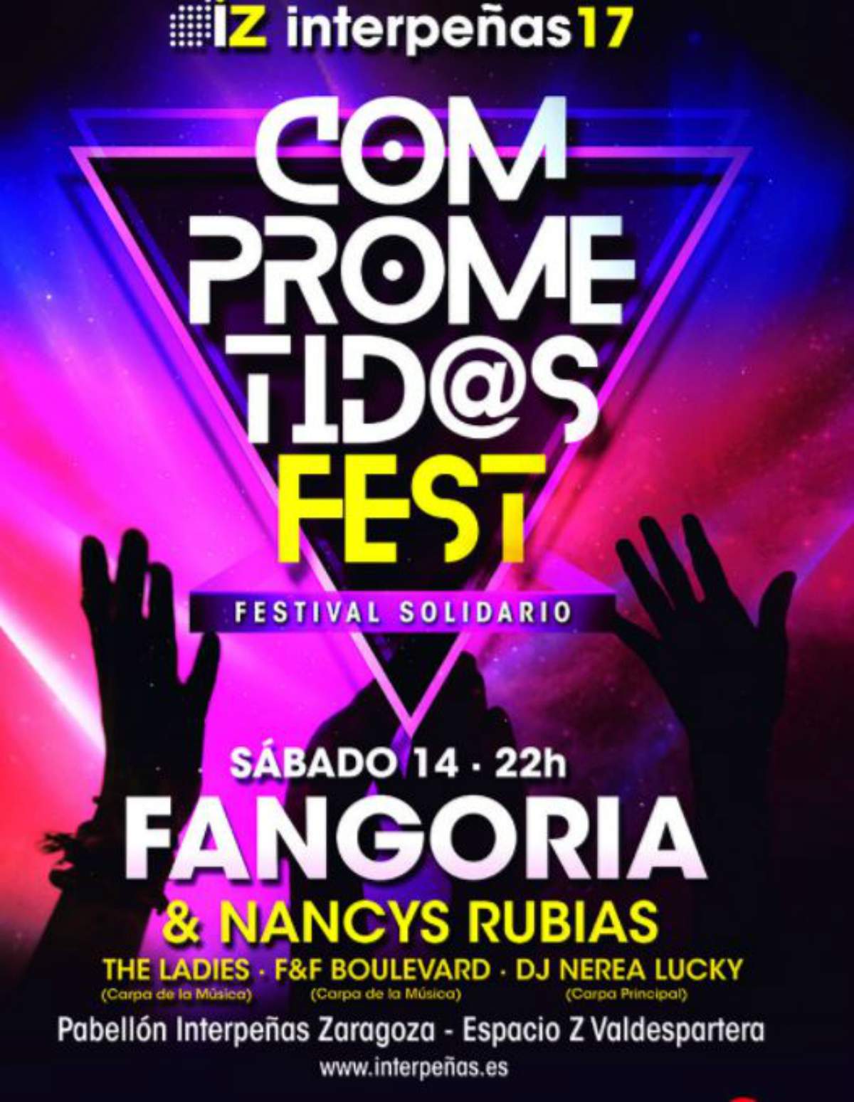 Festival Comprometid@s Fest en las Fiestas del Pilar 2017