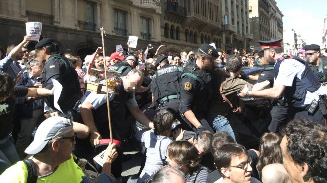 La Audiencia Nacional investigará por sedición los disturbios en Barcelona