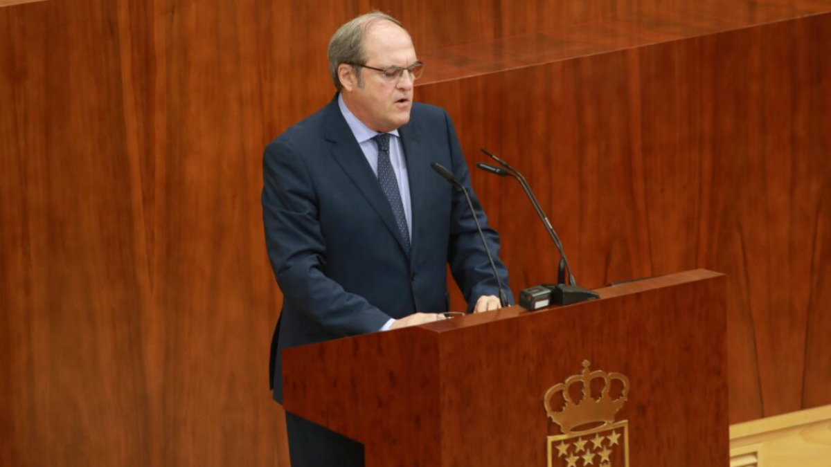 Ángel Gabilondo en el Debate sobre el Estado de la Región (E. Ercolanese)