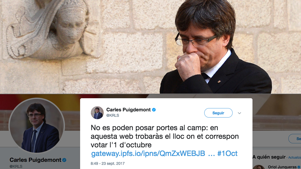 Carles Puigdemont. (Foto: AFP)