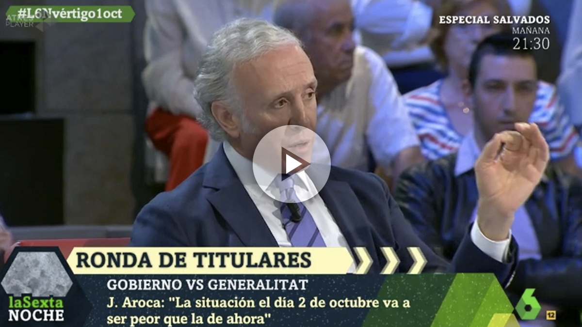 Eduardo Inda, en laSexta Noche.