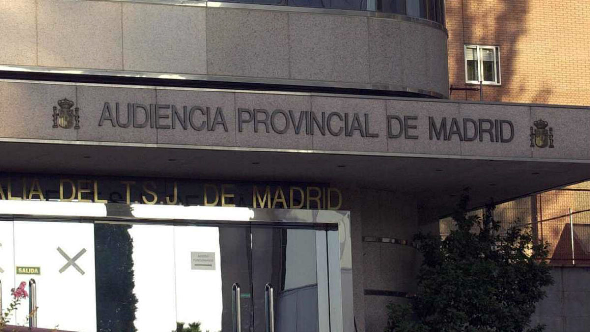 Sede de la Audiencia Provincial de Madrid, donde se celebra el juicio.