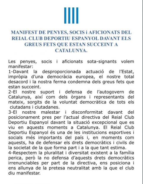 Manifiesto de Democràcia RCDE