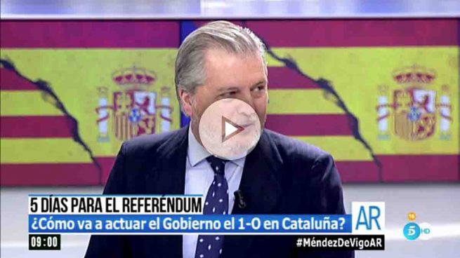 Méndez de Vigo: «Los Mossos son la policía de todos los catalanes, no sólo de los secesionistas»