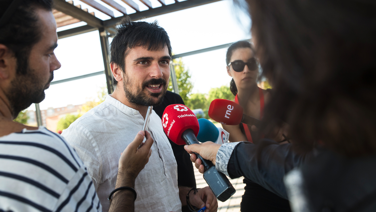 Ramón Espinar. (Foto: Podemos)