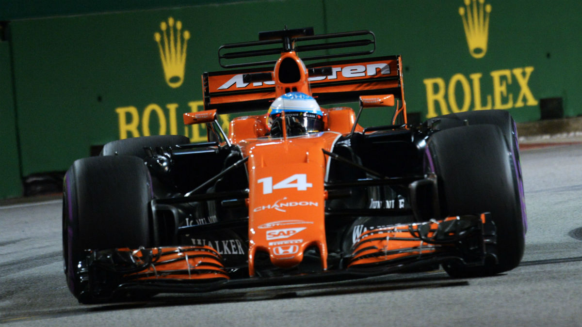 McLaren espera un fin de semana complicado en Malasia, ya que el trazado de Sepang no se adapta tan bien al MCL32 como el de Marina Bay. (Getty)