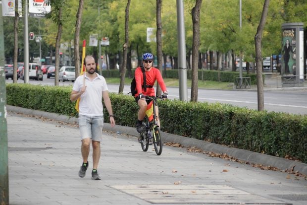 Madrid banderas España