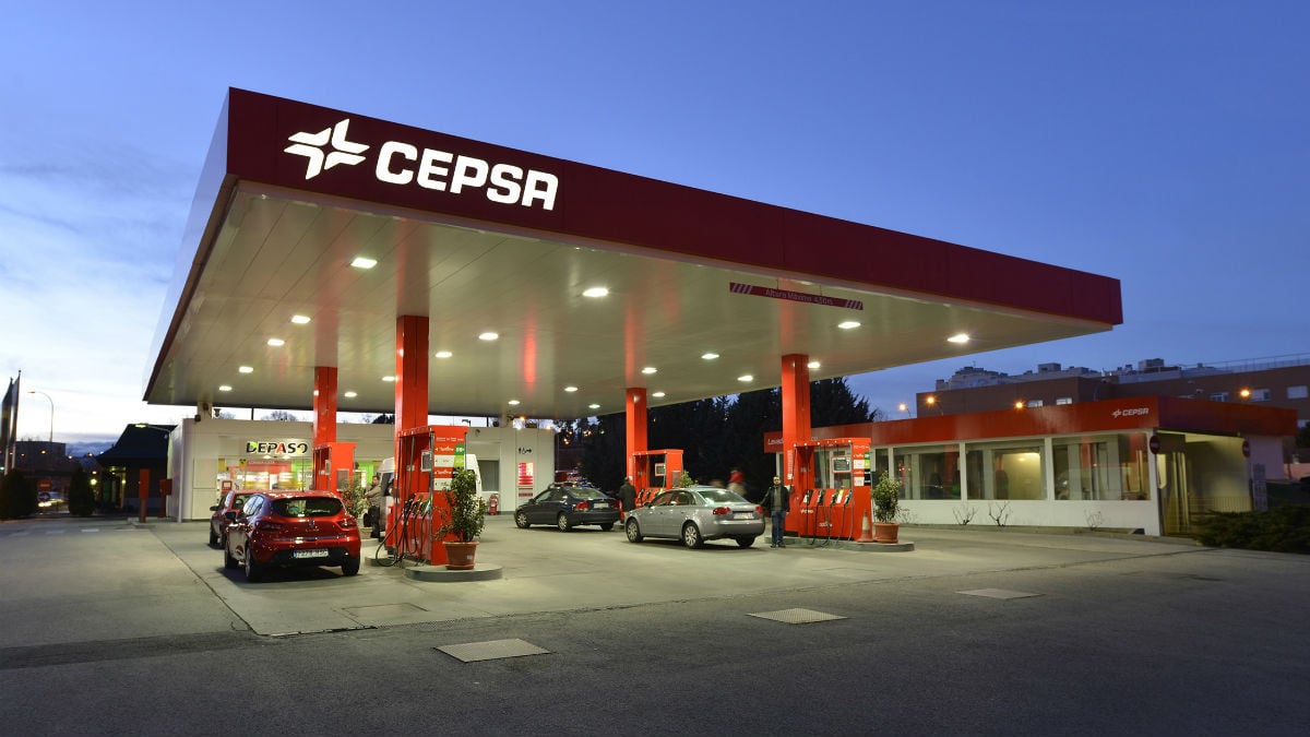 Gasolinera de Cepsa.