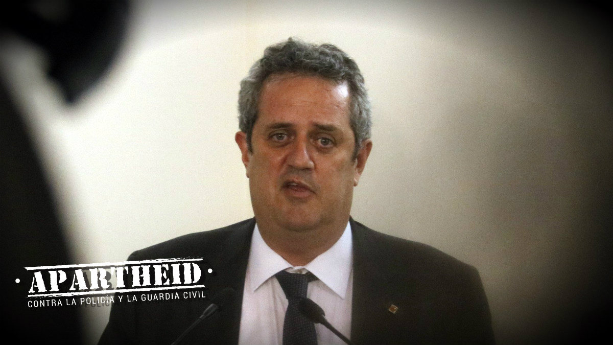 El consejero de Interior de la Generalitat, Joaquim Forn.