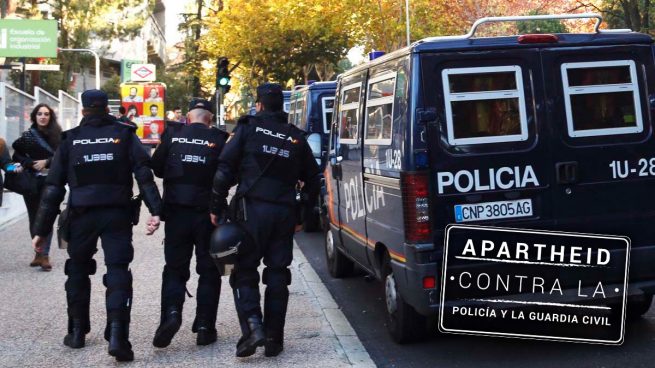 Los sindicatos de la Policía exigen a Interior que «ataje de inmediato» el acoso de los separatistas