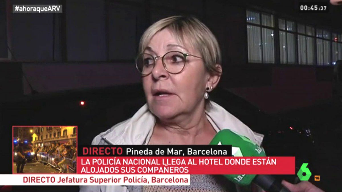 La teniente de alcalde del PSC de Pineda de Mar, Carme Aragonés