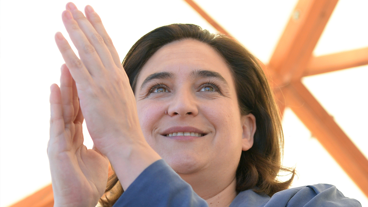 Ada Colau, alcaldesa de Barcelona. (Foto: AFP)