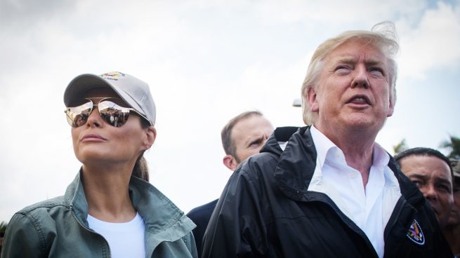 Donald y Melania Trump. (Foto: AFP)