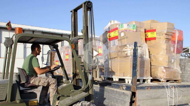 El Ejército manda a Barcelona convoyes de apoyo logístico a la Guardia Civil y a la Policía