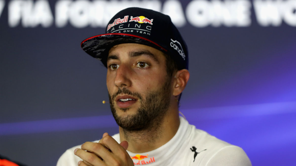 Red Bull teme una posible fuga de Daniel Ricciardo a finales de 2018, momento en el que caduca el contrato del australiano con el equipo energético. (Getty)