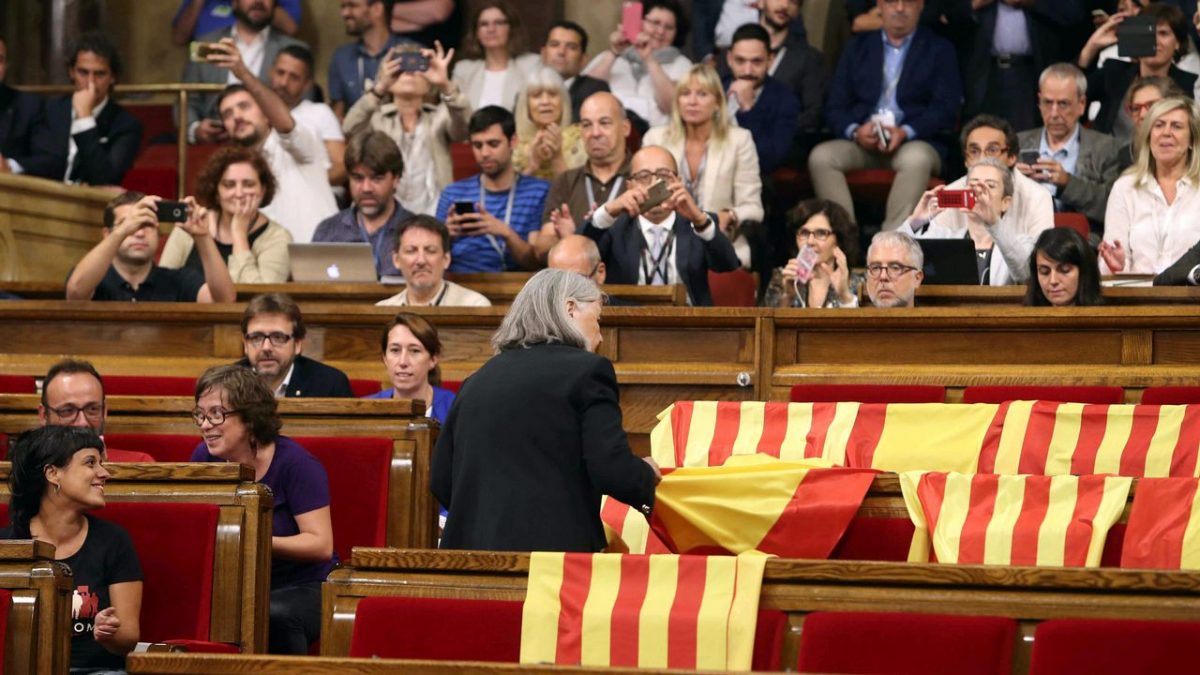 Desafío independentista en Cataluña (Foto. Getty)
