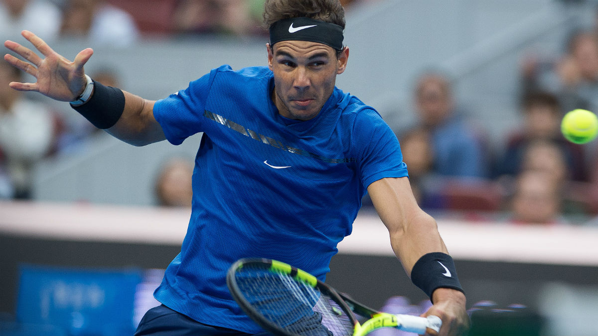 Nadal, durante el ATP 500 de Pekín. (AFP)