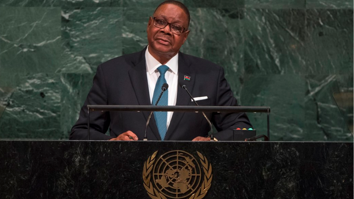 Peter Mutharika, presidente de Malaui