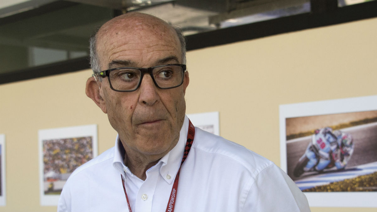 Carmelo Ezpeleta afirma que el Gran Premio de Cataluña de MotoGP podría verse afectado si se acaba declarando la independencia.