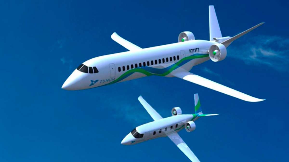 Zunum Aero ha anunciado que comenzará con la comercialización del primer avión eléctrico de la historia en el año 2022.
