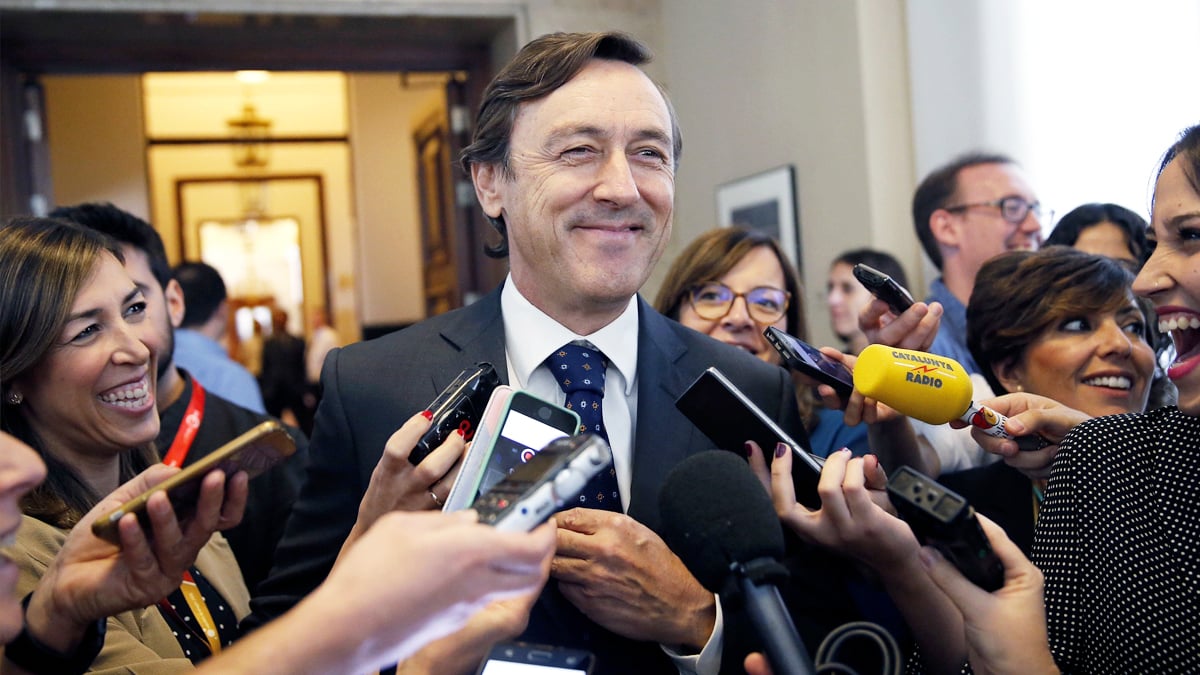 Rafael Hernando, portavoz parlamentario del PP. (Foto: EFE)