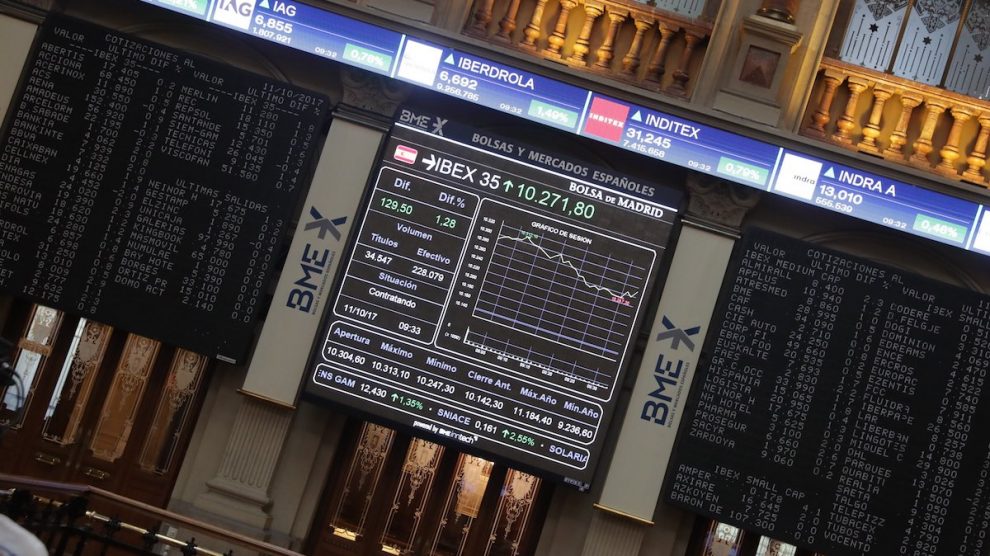 Bolsa de Madrid. (Foto: EFE)