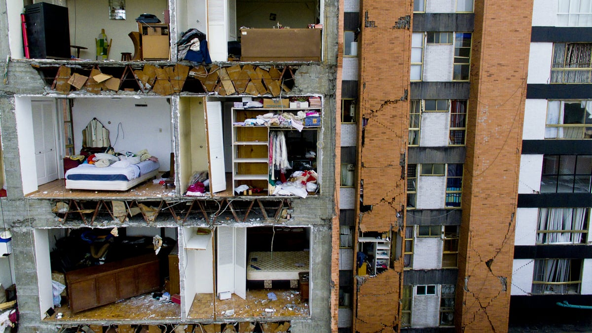 México tras el terremoto. (Foto: AFP)