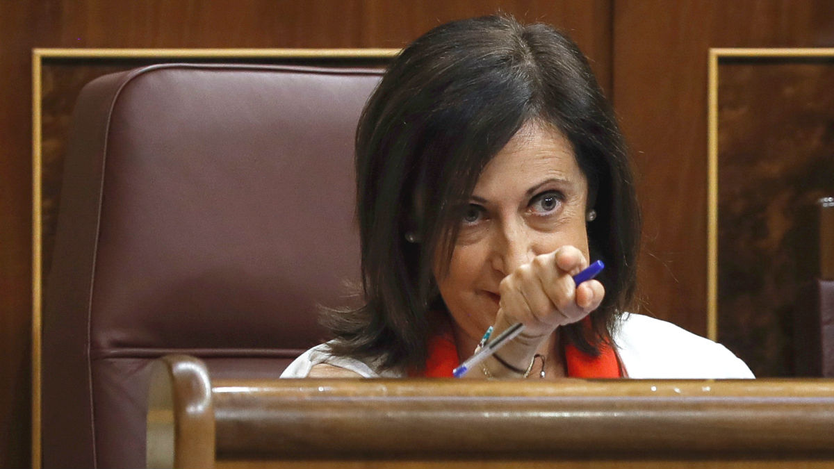 Margarita Robles, portavoz socialista en el Congreso. (Foto: EFE)
