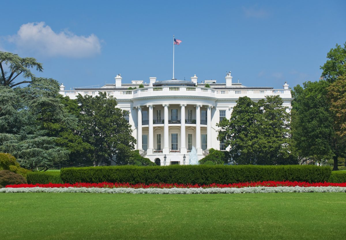 La Casa Blanca es la residencia oficial del Presidente de los Estados Unidos.