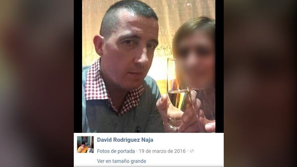 David Rodríguez Naja, uno de los tuiteros que celebró la muerte del militar