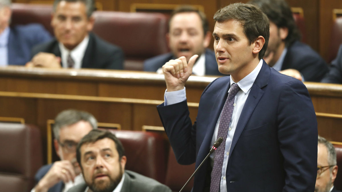 El líder de Ciudadanos, Albert Rivera (Foto: Efe)