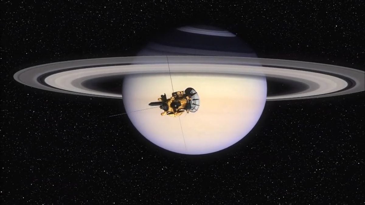 Este año, la sonda Cassini cumplió 10 años desde su lanzamiento.