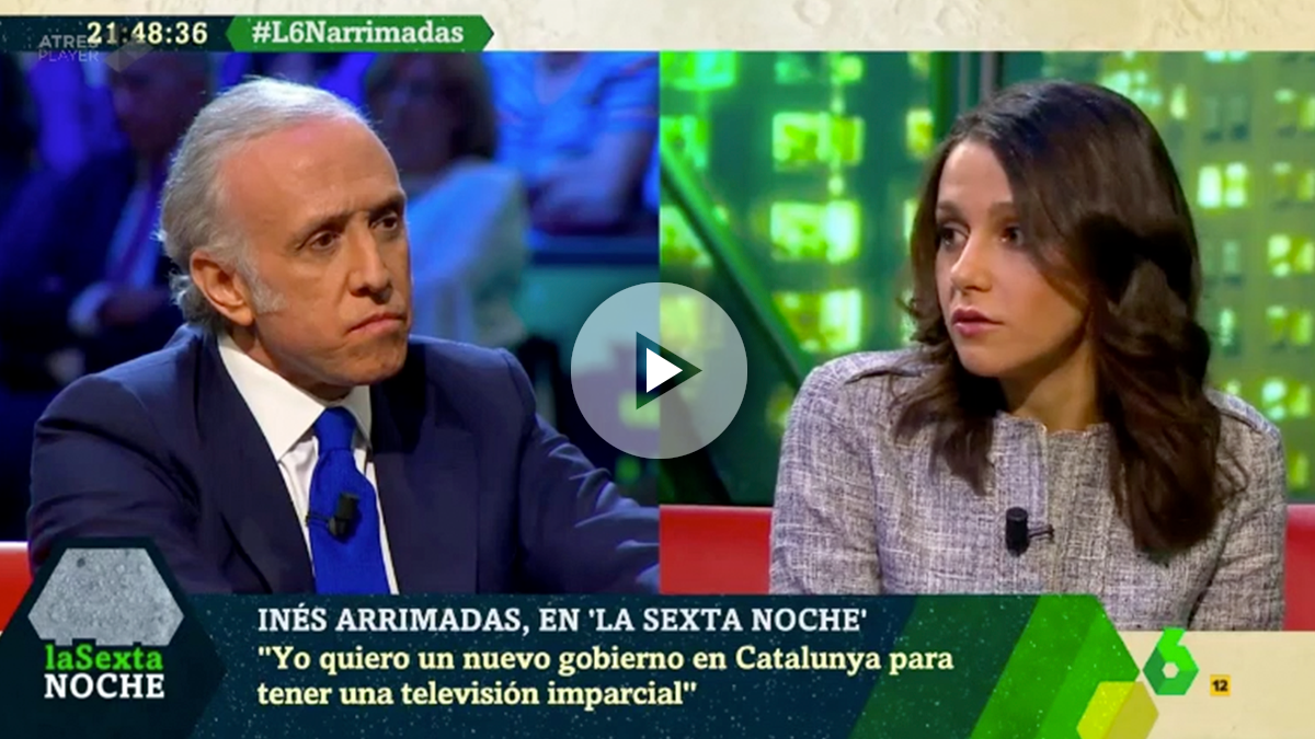 Arrimadas a Inda: «Quiero 7,5 millones de mediadores eligiendo un nuevo Gobierno en Cataluña»