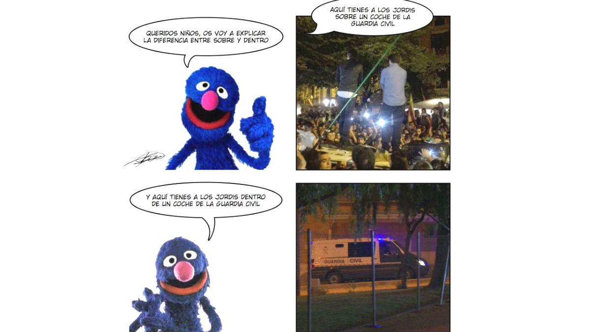 Los mejores memes sobre el encarcelamiento de ‘los Jordis’