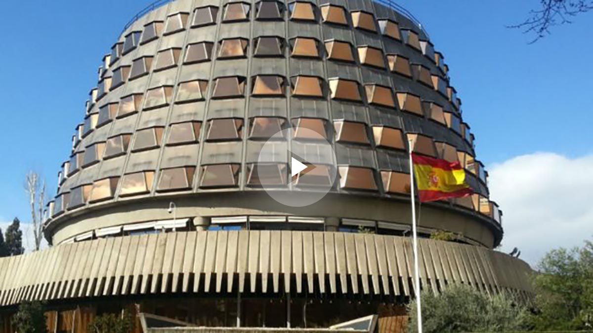 Fachada del Tribunal Constitucional.