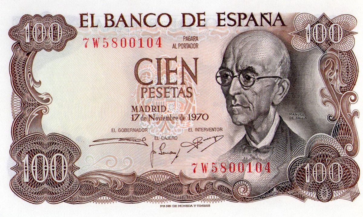 Las pesetas permanecieron en activo durante más de un siglo.