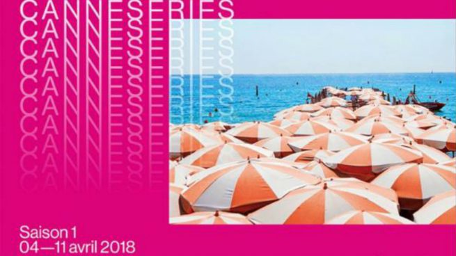 El cartel del festival Canneseries dedicado a las series y organizado por el Festival de Cine de Cannes.