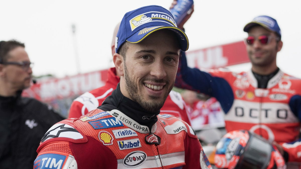 Andrea Dovizioso llega a Australia rechazando un papel de favorito que, por su rendimiento en pista, le corresponde. (Getty)