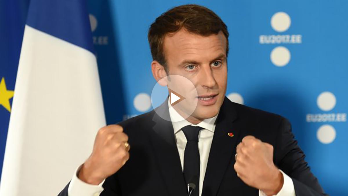 El presidente francés Emmanuel Macron. (AFP)