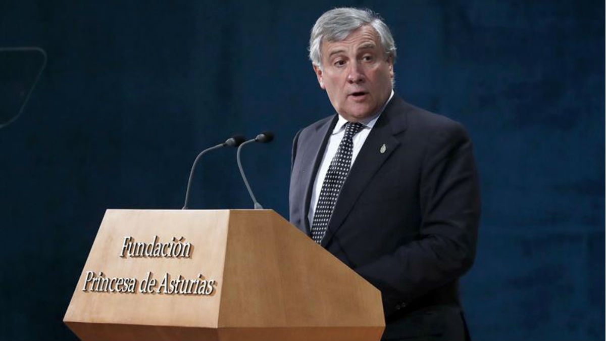 Antonio Tajani, presidente del Parlamento Europeo (EFE)