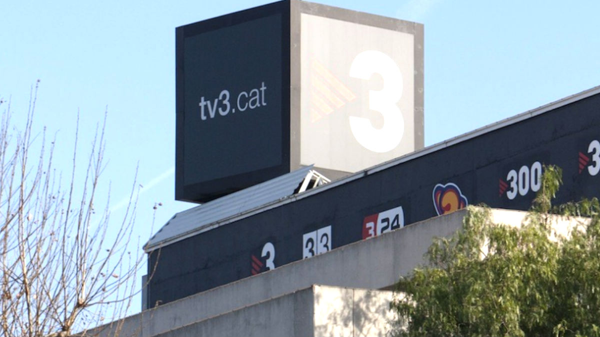 Imagen de la sede de TV3.