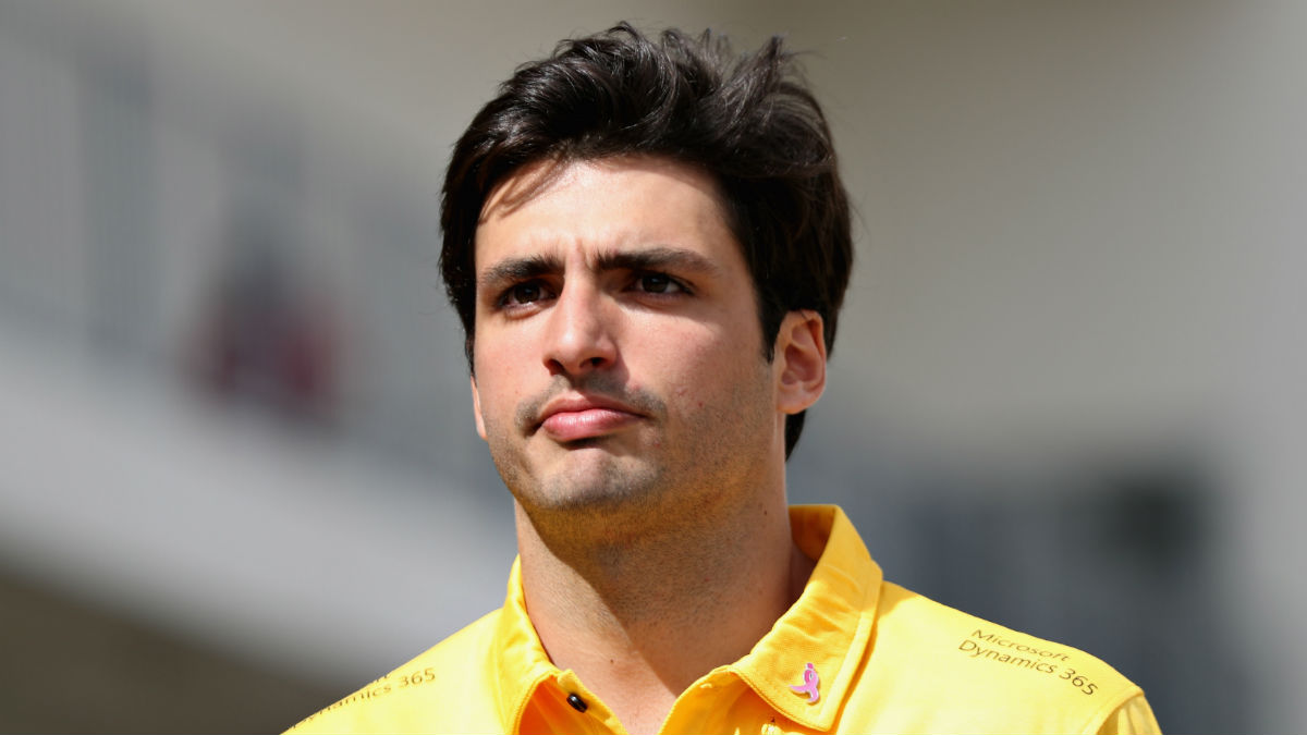 Carlos Sainz ha reconocido que estuvo cerca de no acabar la carrera de Austin por la poca gasolina que quedaba en su coche al final de la misma. (Getty)