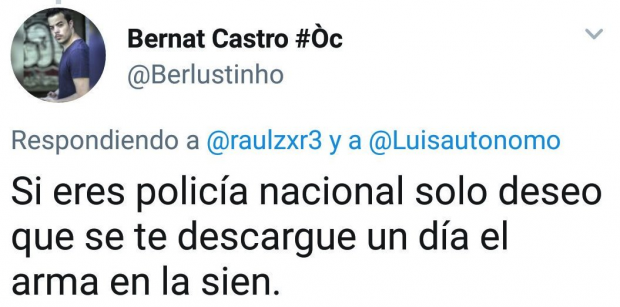 ERC purga al asesor de Rufián por sus comentarios machistas y contra la Policía