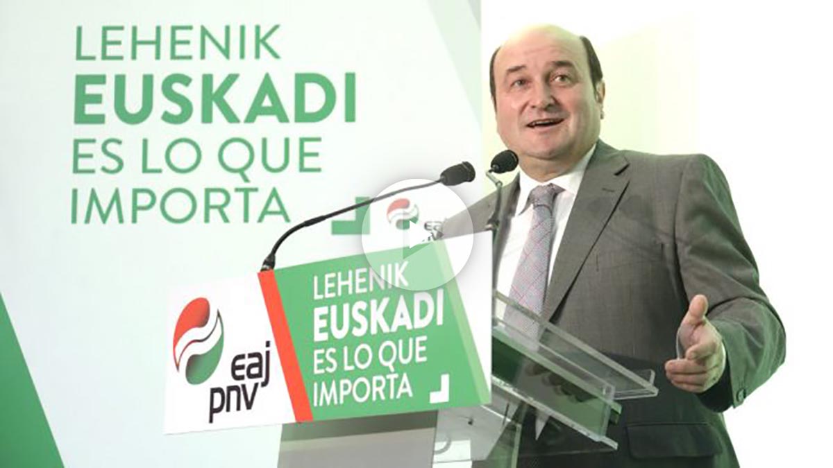El presidente del PNV, Andoni Ortuzar (Foto: Efe)