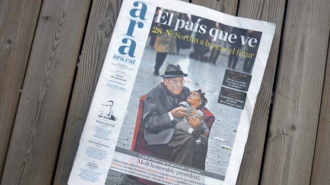Oriol Soler el presidente del 'Diario Ara' por no haber llevado publicidad del golpe
