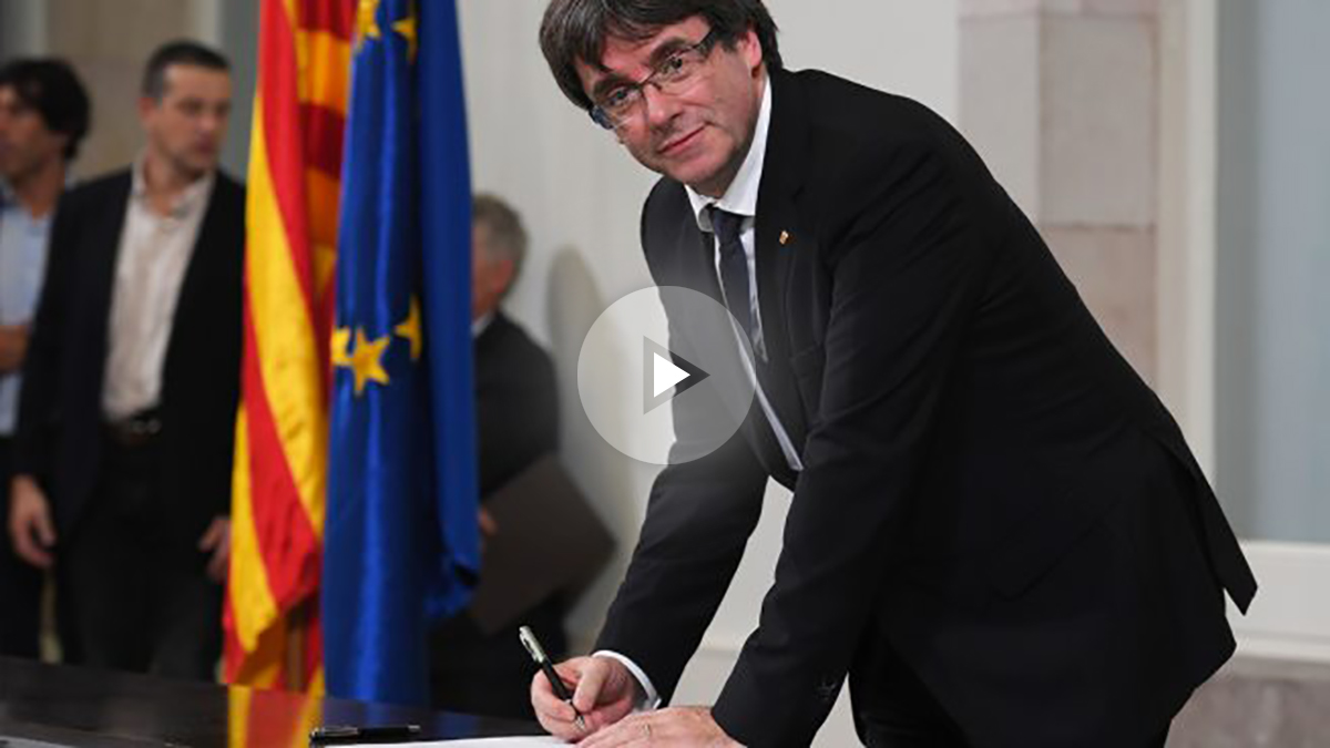 Carles Puigdemont. (Foto: AFP)