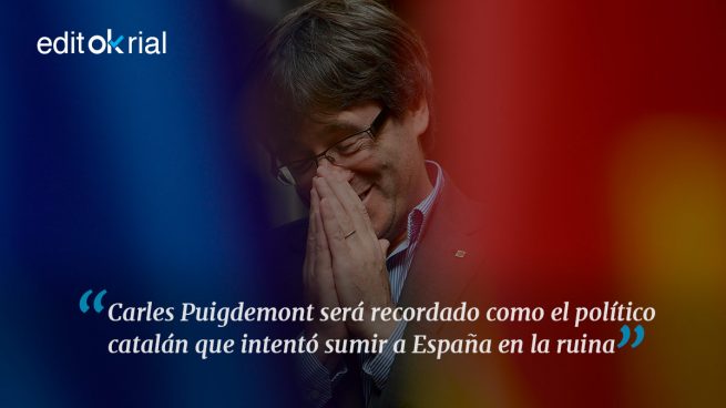 Puigdemont lleva a todos los españoles al precipicio