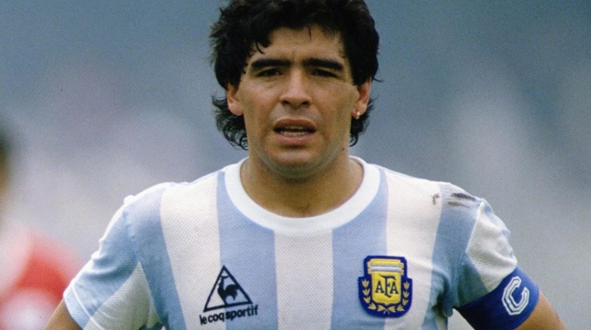 Diego Armando Maradona.