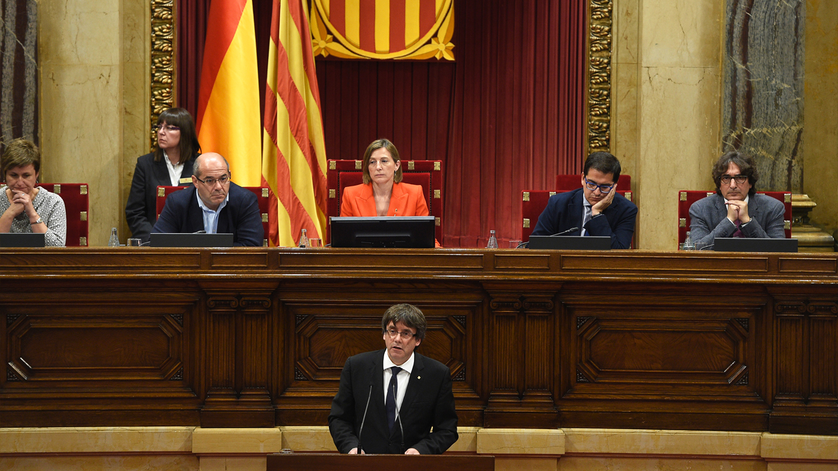 Carles Puigdemont. (Foto: AFP)