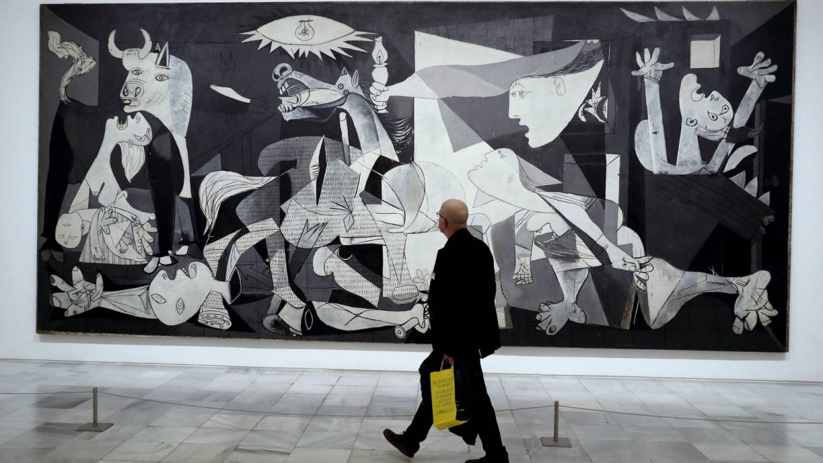 Guernica de Picasso en el Museo Reina Sofía